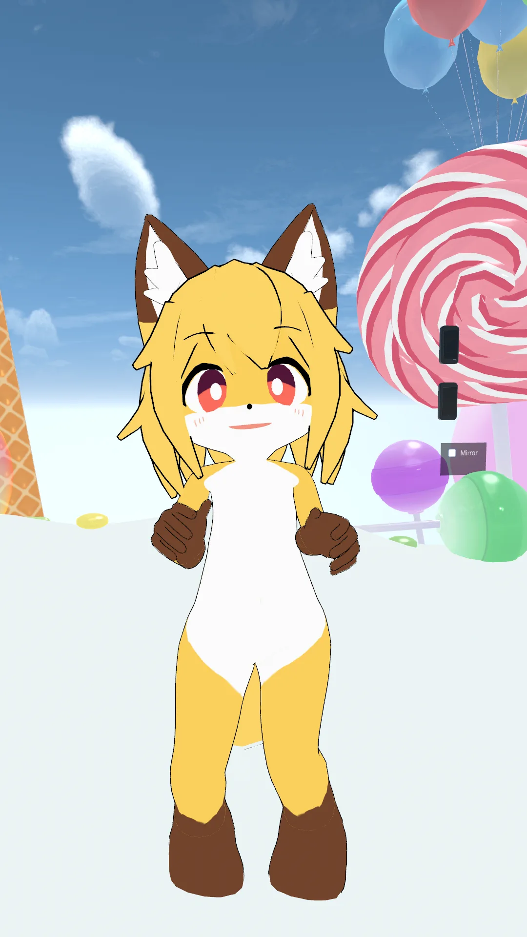 自作したキツネケモノ